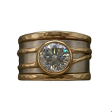 BAGUE ÉCLAT VINTAGE ZIRCONE