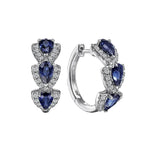 BOUCLES D'OREILLES ROYAL SAPHIR