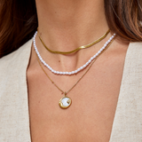 COLLIER SERPENT CHAÎNE | OR
