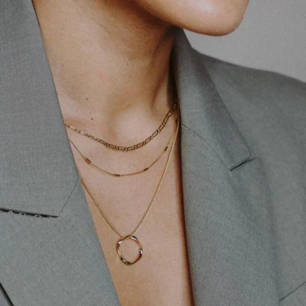 COLLIER OUVERT CERCLE | OR