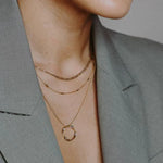 COLLIER OUVERT CERCLE | OR