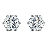 BOUCLES D'OREILLES | OR BLANC