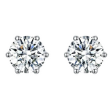 BOUCLES D'OREILLES | OR BLANC