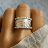 ANILLO VINTAGE CIRCONIA | PLATEADO