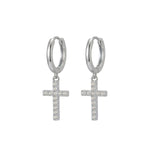 BOUCLES D'OREILLES | OR BLANC