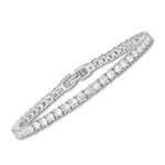 BRACELET TENIS MOISSANITE | OR BLANC