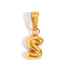 COLLIER CHIC BULLE LETTRE