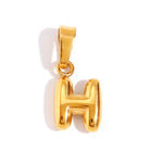 COLLIER CHIC BULLE LETTRE