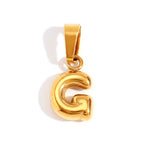 COLLIER CHIC BULLE LETTRE