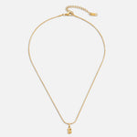 COLLIER CHIC BULLE LETTRE