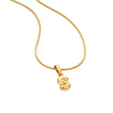 COLLIER CHIC BULLE LETTRE