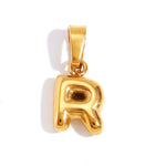 COLLIER CHIC BULLE LETTRE