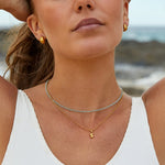 COLLIER CHIC BULLE LETTRE