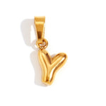 COLLIER CHIC BULLE LETTRE