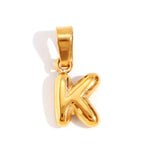 COLLIER CHIC BULLE LETTRE