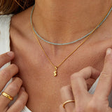 COLLIER CHIC BULLE LETTRE