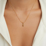 COLLIER CHIC BULLE LETTRE