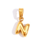 COLLIER CHIC BULLE LETTRE