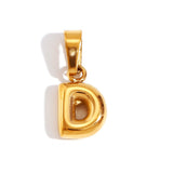COLLIER CHIC BULLE LETTRE