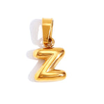 COLLIER CHIC BULLE LETTRE