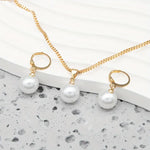 PARURE BIJOUX PERLE | DORADO