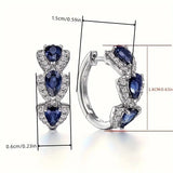 BOUCLES D'OREILLES ROYAL SAPHIR