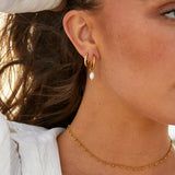 BOUCLES D'OREILLES EAU DOUCE PERLE