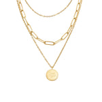 COLLIER MONEDA SUPERPOSÉ