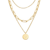 COLLIER MONEDA SUPERPOSÉ