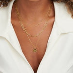 COLLIER MONEDA SUPERPOSÉ