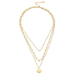 COLLIER MONEDA SUPERPOSÉ