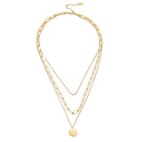COLLIER MONEDA SUPERPOSÉ