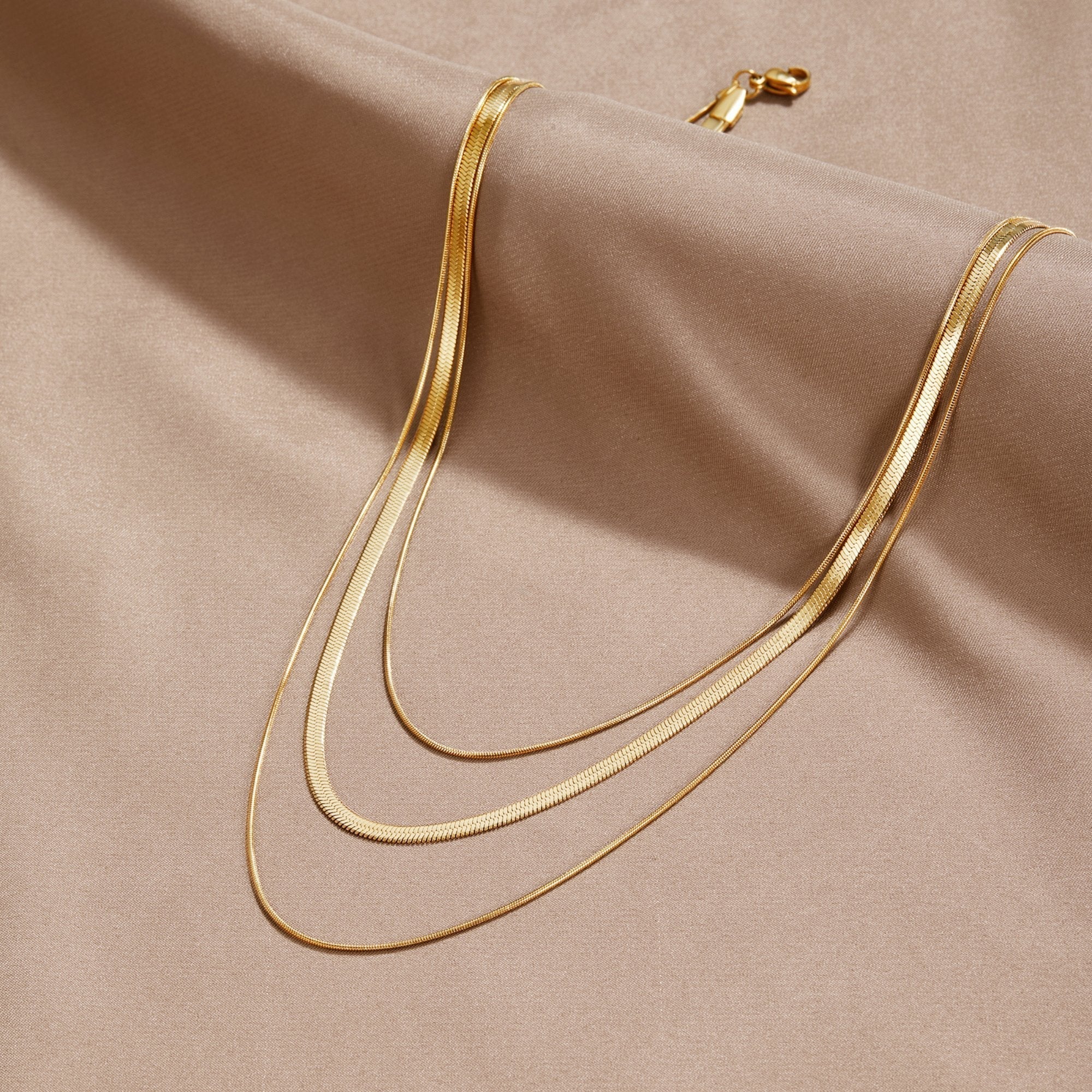 COLLIER SUPERPOSÉ | OR