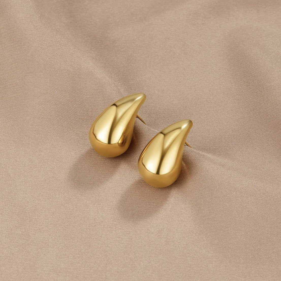BOUCLES D'OREILLES LARME | OR