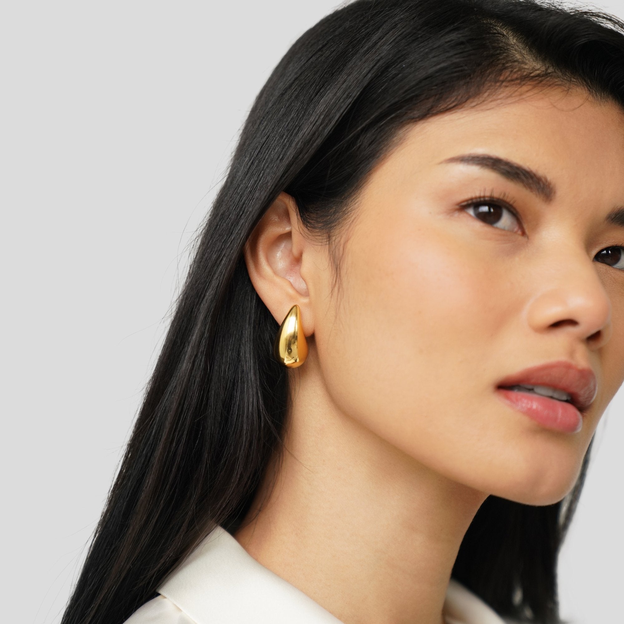 BOUCLES D'OREILLES LARME | OR