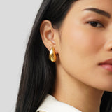 BOUCLES D'OREILLES LARME | OR