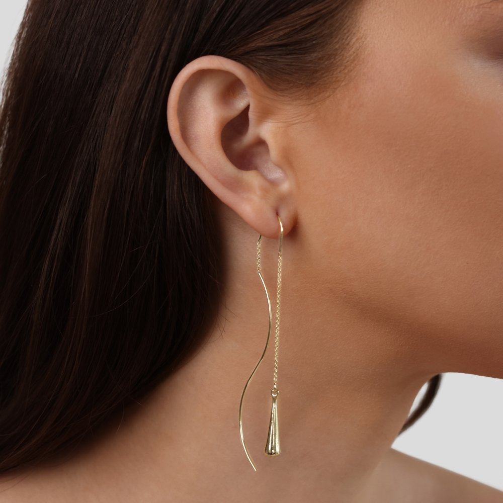 BOUCLES D'OREILLES LARME POMPON