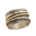 BAGUE VINTAGE ANTIQUE | ORO PLATEADO