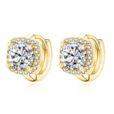 BOUCLES D'OREILLES CARRÉ | OR