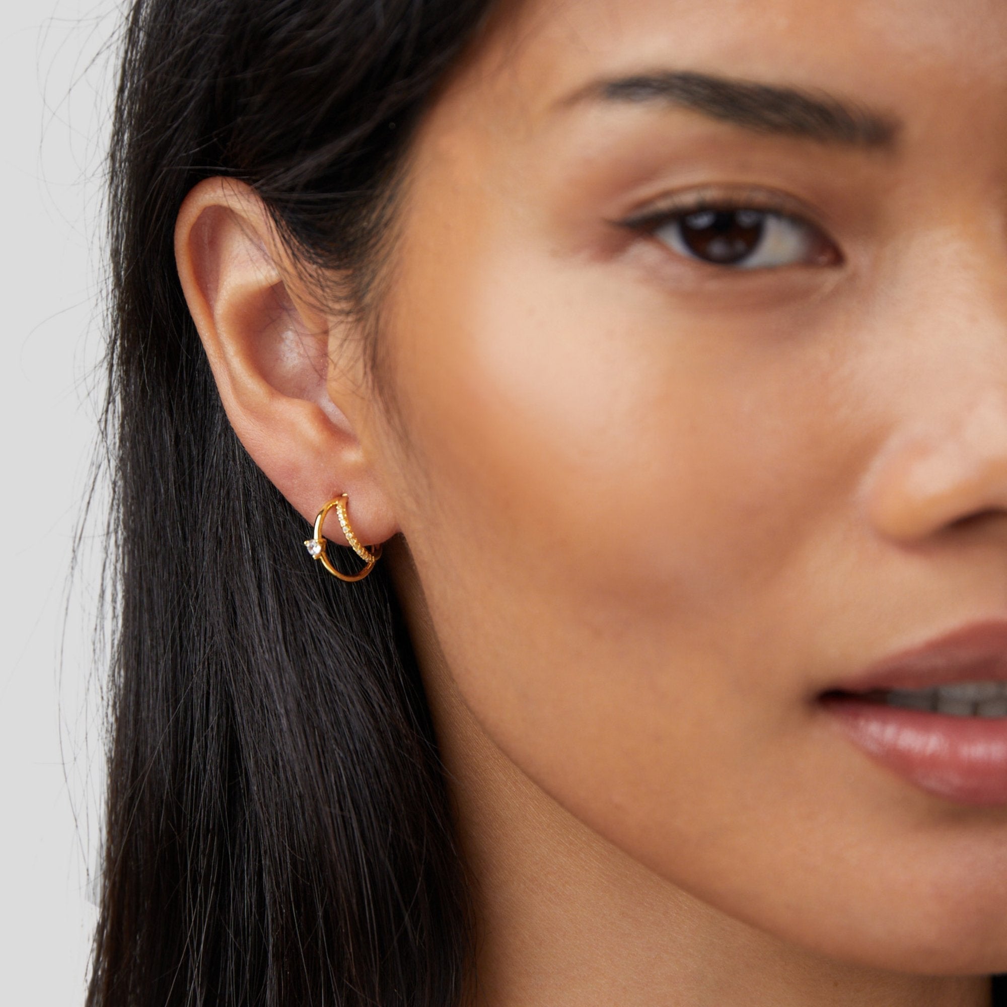 BOUCLES D'OREILLES CRISTAL
