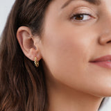 BOUCLES D'OREILLES TORSADÉ | OR