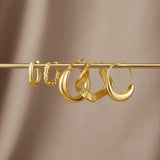 BOUCLES D'OREILLES TORSADÉ | OR