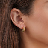 BOUCLES D'OREILLES TORSADÉ | OR