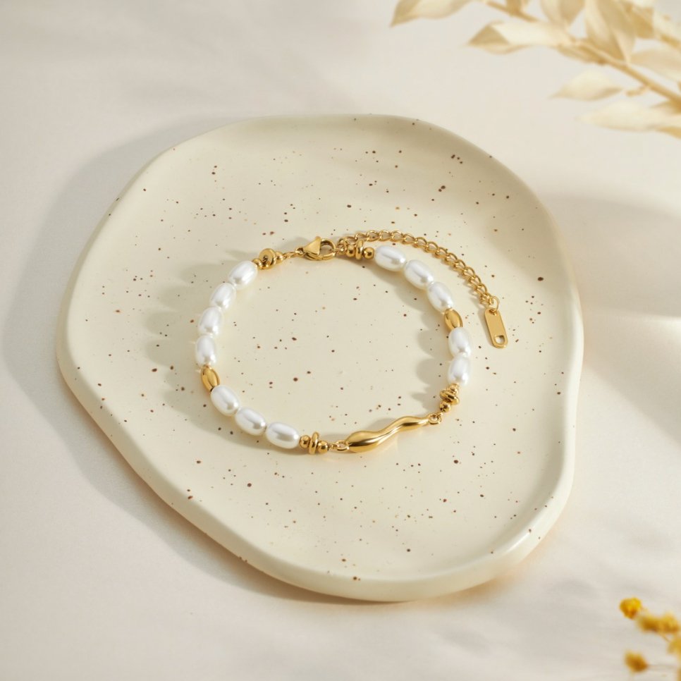 BRACELET EAU DOUCE PERLE