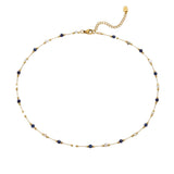 COLLIER MINUIT PIERRE