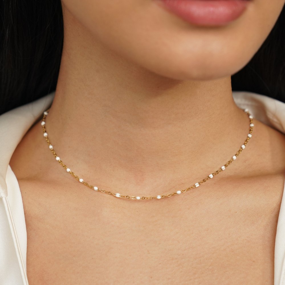 COLLIER BLANC