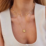 COLLIER PERLES PUR | OR