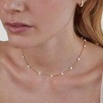 COLLIER PERLES PUR | OR