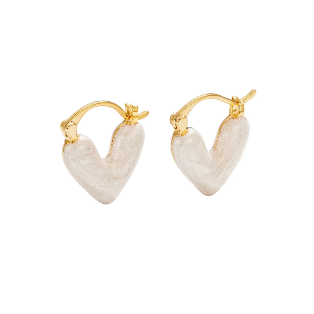 BOUCLES D'OREILLES PUR CŒUR
