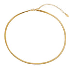 COLLIER SERPENT CHAÎNE | OR